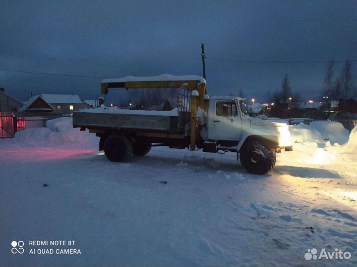Аренда и услуги манипулятора-вездехода, стрела 3 т
