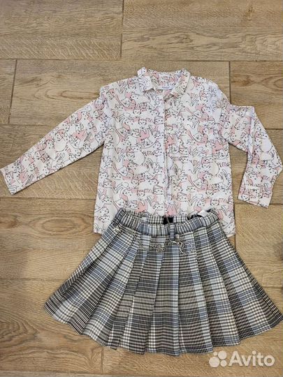 Брендовая одежда для девочки 122