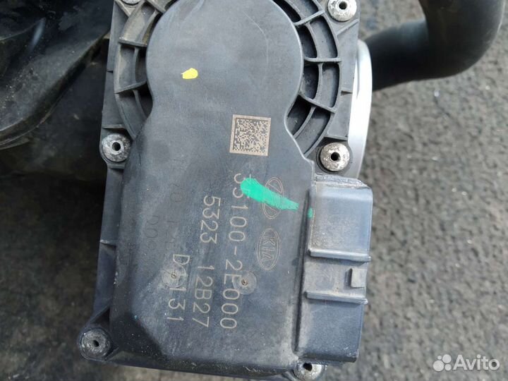 Впускной коллектор Hyundai Sonata 2019 года