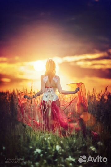 Реквизит для фотосессии сломанные крылья ангела