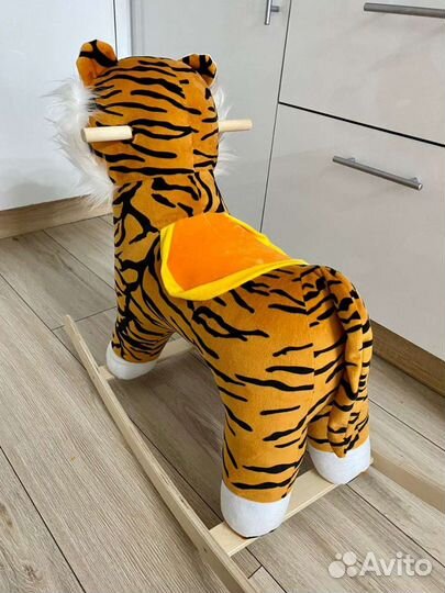 Новая детская качалка тигр
