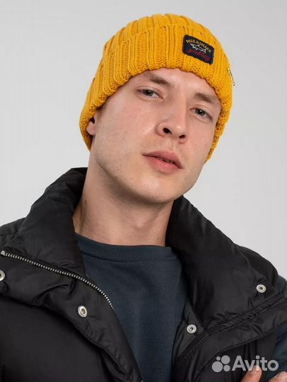Шапка Paul Shark горчичная