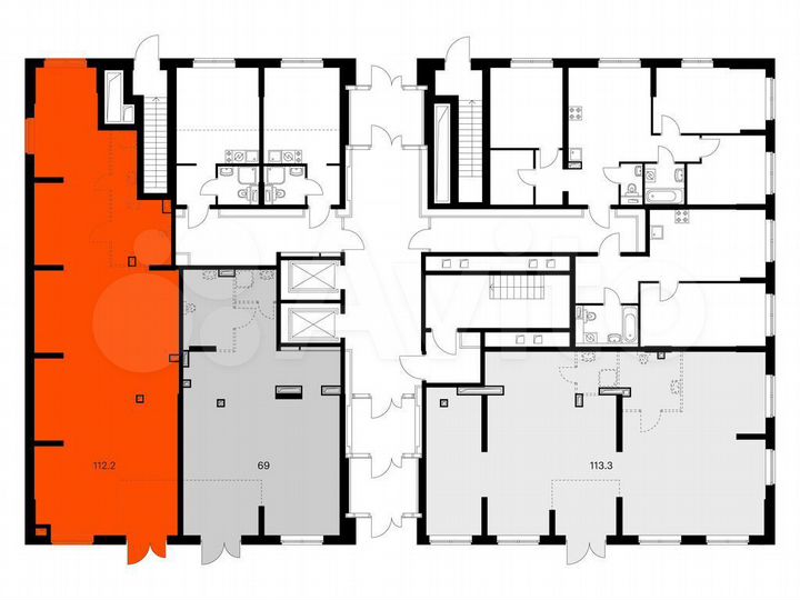 Продам помещение свободного назначения, 112.2 м²