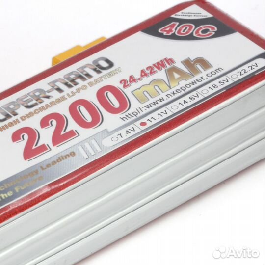 Аккумулятор LiPo 3S 2200mAh 40C (NXE) 11.1В