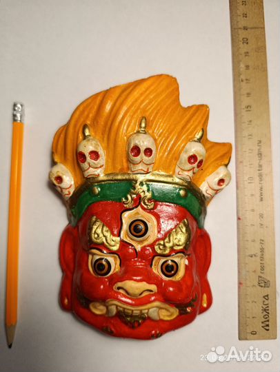 Маска из Монголии, времён СССР