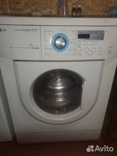 Стиральная машина бу lg 6 кг