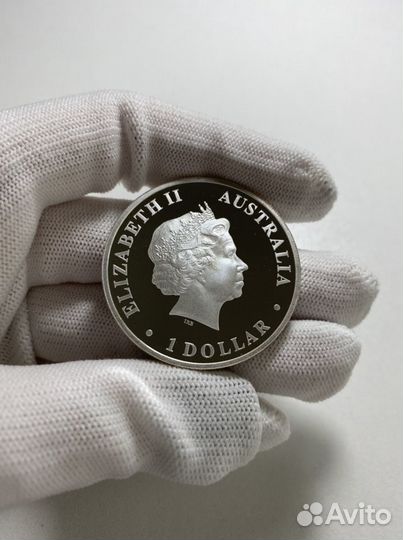 Монеты Австралии Брисбен, Пингвин, Год Свиньи