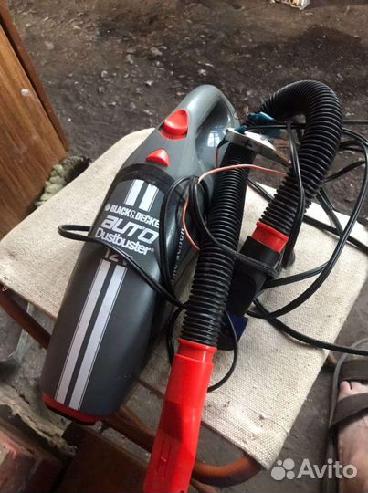 Автомобильный пылесос black decker