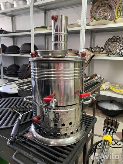 Самовар на дровах