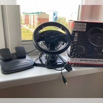 Игровой руль с педалями Darkfire Racing Wheel