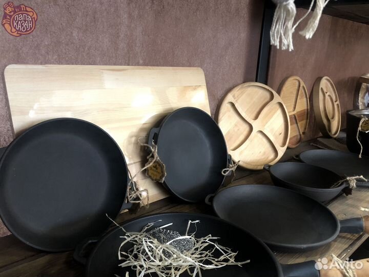 Чугунные сковороды Maysternya