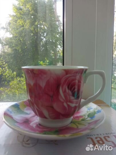 Чайный сервиз фарфор 12 предметов новый