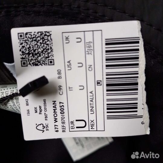 Шляпа женская (из плащевки) Mango р-р 56-57