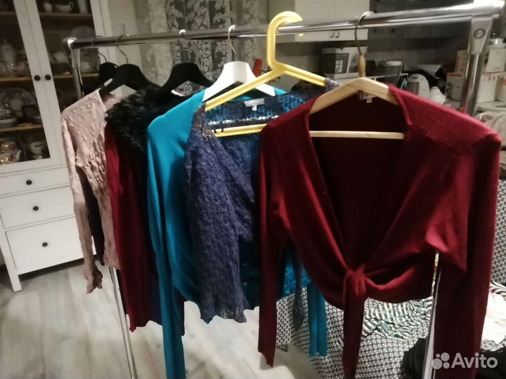 Женские кофты, блузки 52 размера. Пакеты