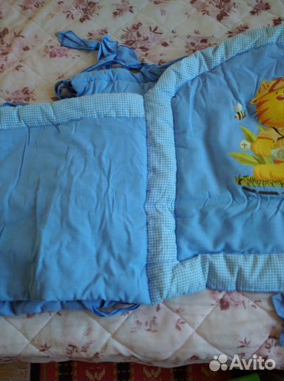 Балдахин и бордюры в детскую кроватку