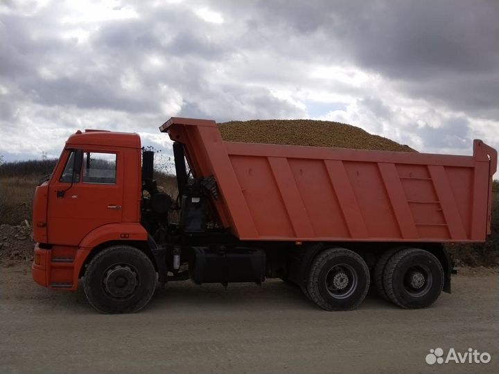 Услуги самосвала Камаз 20 тонн