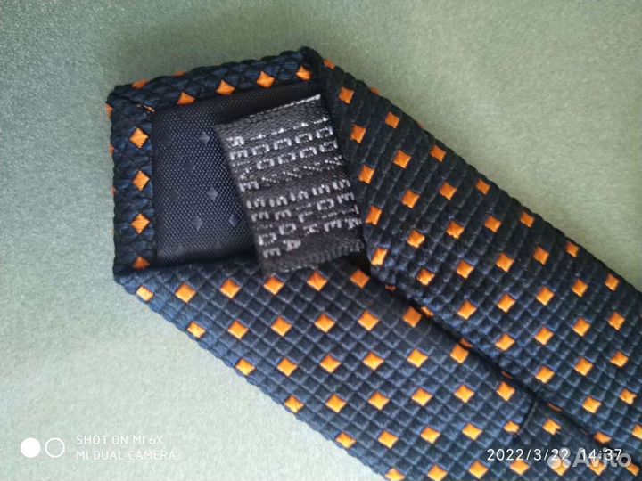 Итальянский галстук мужской бренд fabris