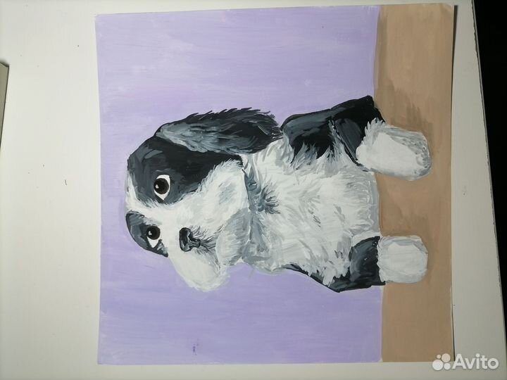 Рисунок гуашь