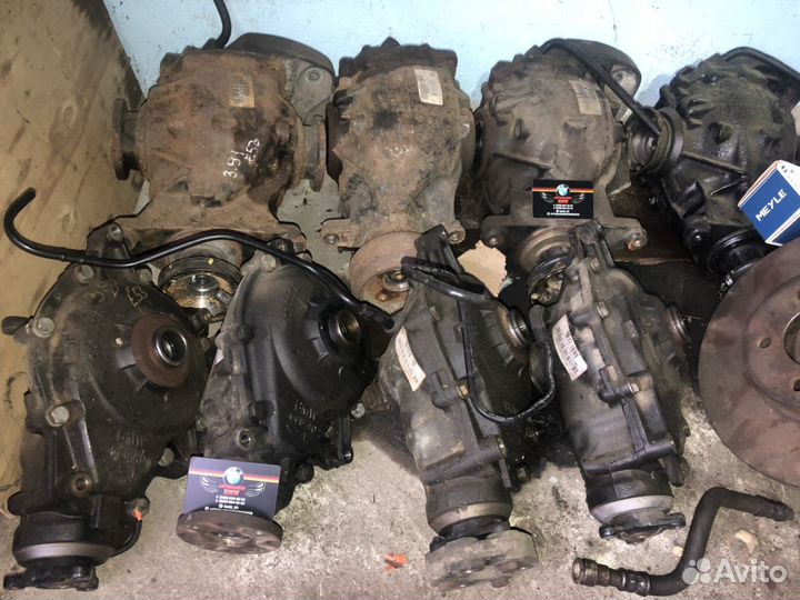 Передний редуктор бмв х5 e53 4.10