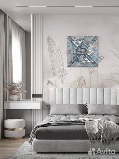 Натальная карта Джйотиш Репродукция. Змея. Мандала