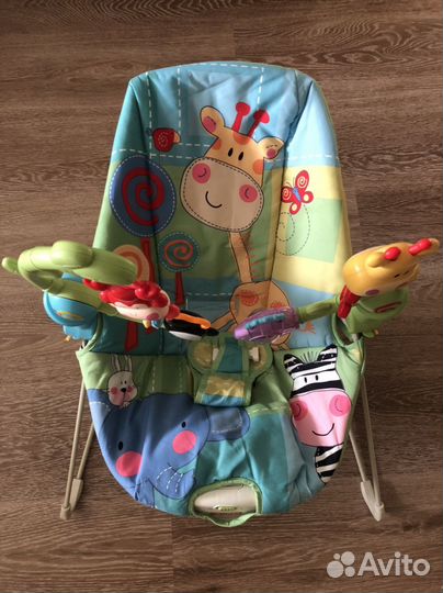 Детское кресло шезлонг Fisher-Price