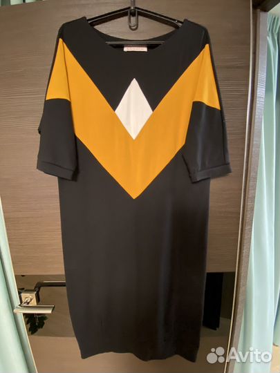 Платье свободного кроя от бренда Ольга Сказкина