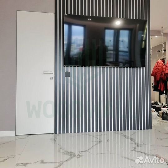 Декоративные деревянные рейки для стен woodwall