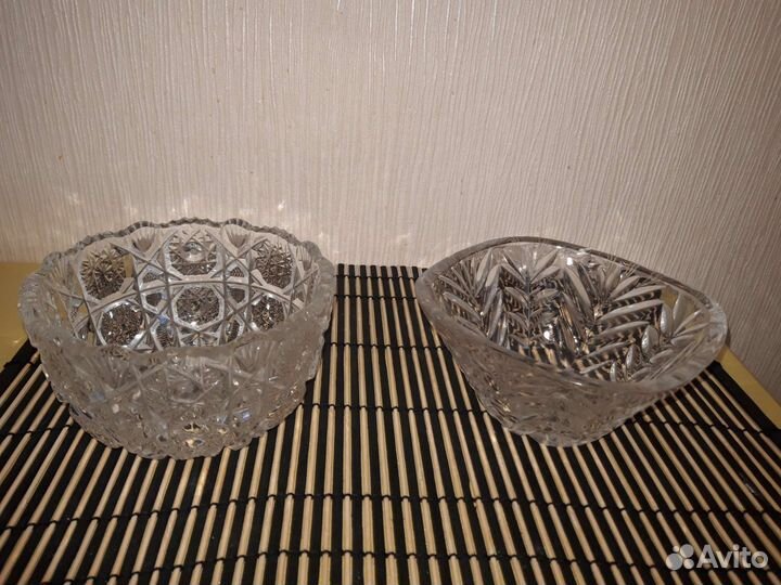 Хрустальная ваза