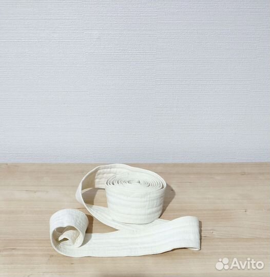 Белый Пояс для карате 227 см