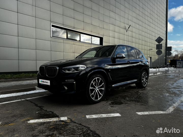 BMW X3 3.0 AT, 2019, 92 800 км