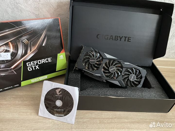 Gigabyte GTX 1660 Super 6gb gddr6