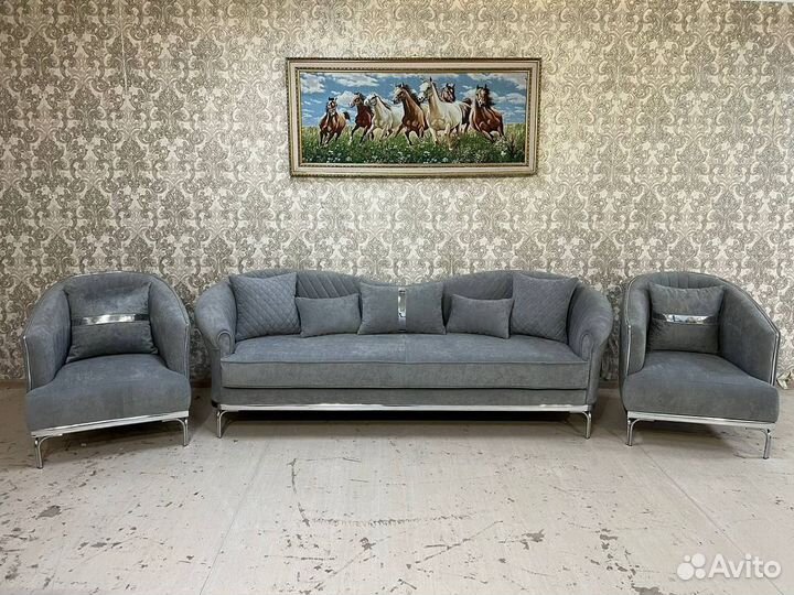 Мягкая мебель диван и кресла