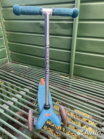 Самокат детский трехколесный бу