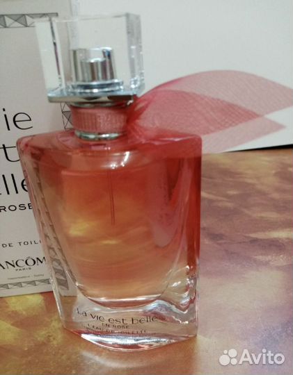 Lancome la vie est belle en rose оригинал