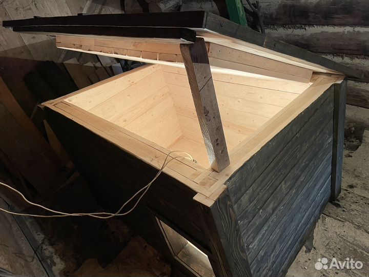 Будка для собаки утепленная