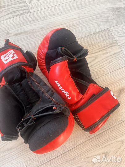 Кимоно детское 120+борцовки+перчатки