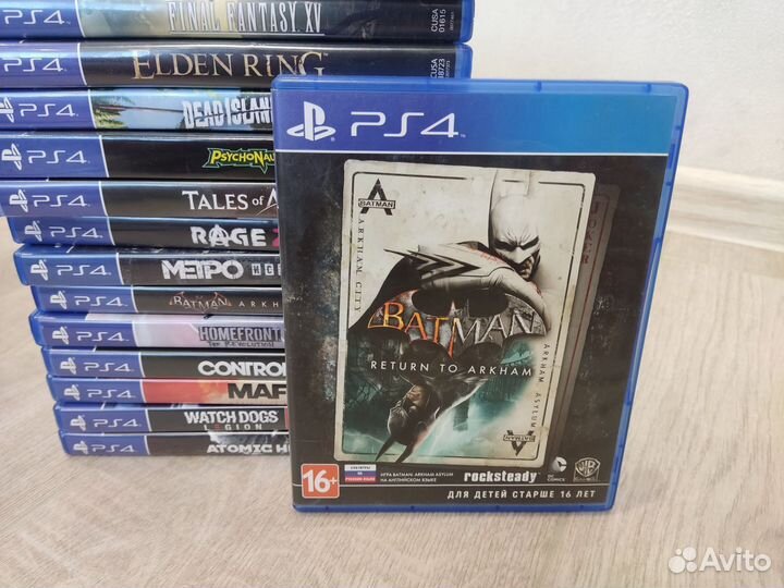 Batman Return to Arkham PS4 диск (б/у)