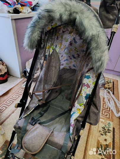 Коляска санки ника новые