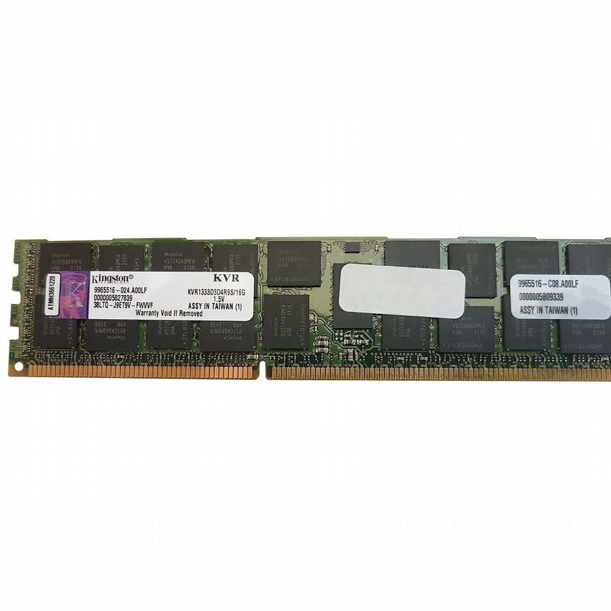 [KVR1333D3D4R9S/16G] Оперативная Память Kingston Kvr1333d3d4r9s/16g