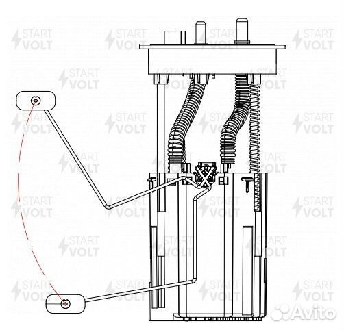 Модуль топл. насоса для а / м geely coolray (19)