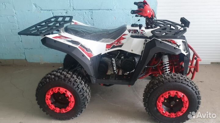 Квадроцикл Wels ATV thunder 200 EVO X red and whit