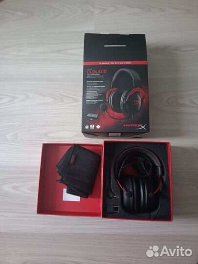 Игровые наушники hyperx cloud 2