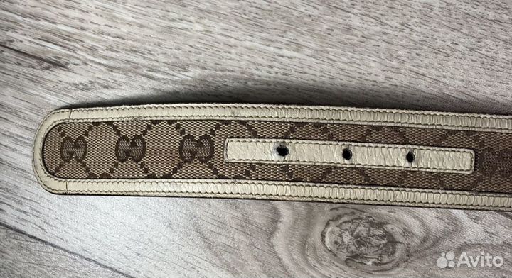 Оригинальный ремень Gucci Supreme Monogram Belt