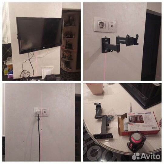 Мастер на час. Монтаж телевизора. Измайлово