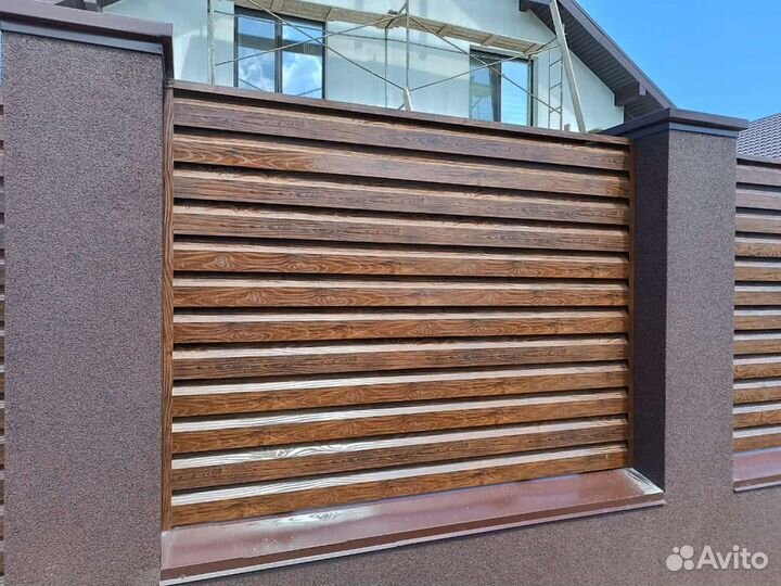 Евро жалюзи для забора