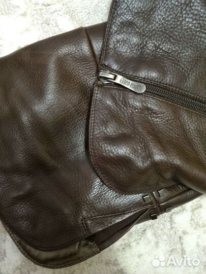Сапоги-ботфорты кожаные(зима) 38