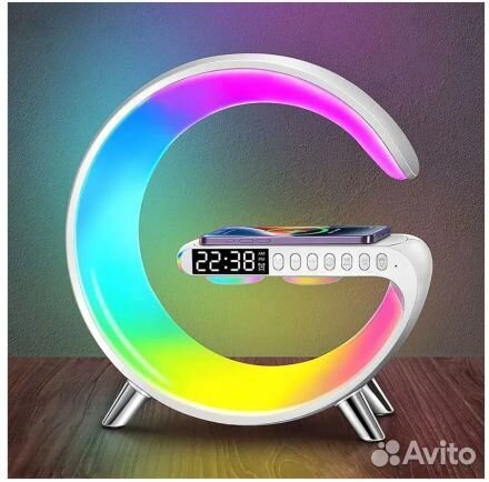 Cветильник-ночник с беспроводной зарядкой