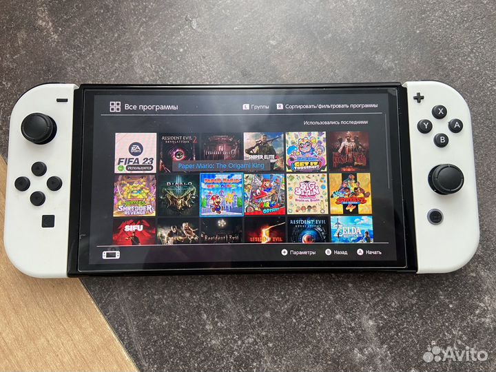 Nintendo switch oled прошитая чип