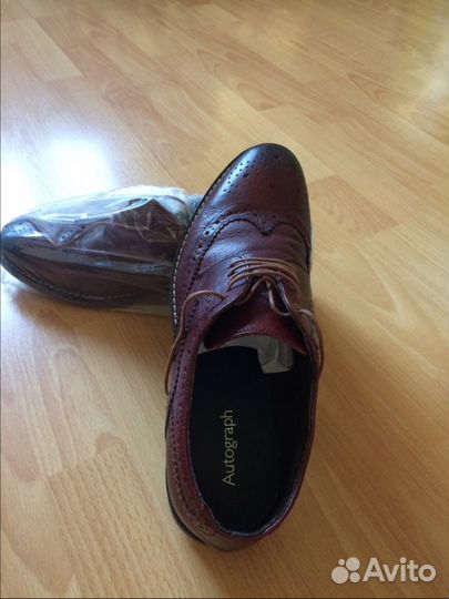 Мужские кожаные туфли