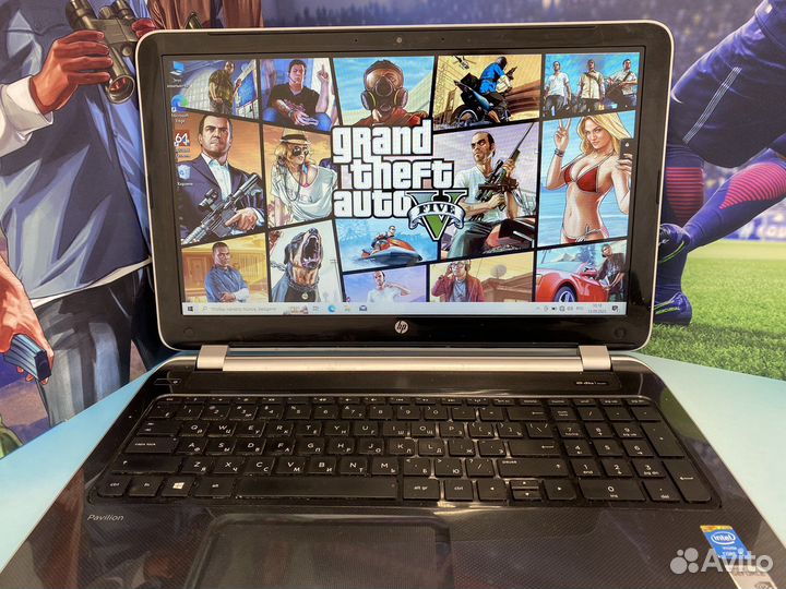 Игровой Ноутбук HP i5/2видеокарты/500gb